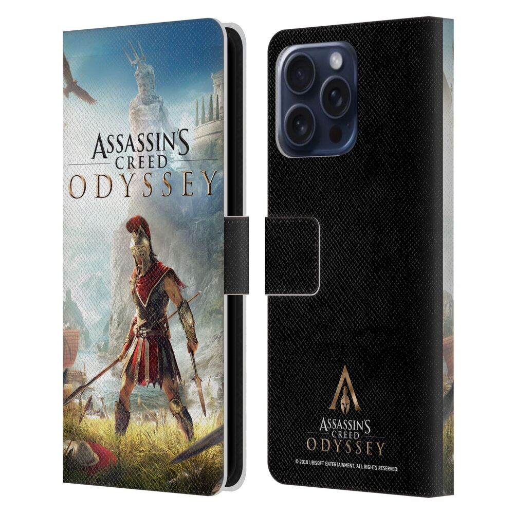 ASSASSINS CREED アサシンクリード - Odyssey Key Art / Alexios Final Shot レザー手帳型 / Apple iPhoneケース - PGS